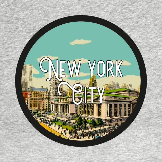 NYC Vintage Decal by zsonn